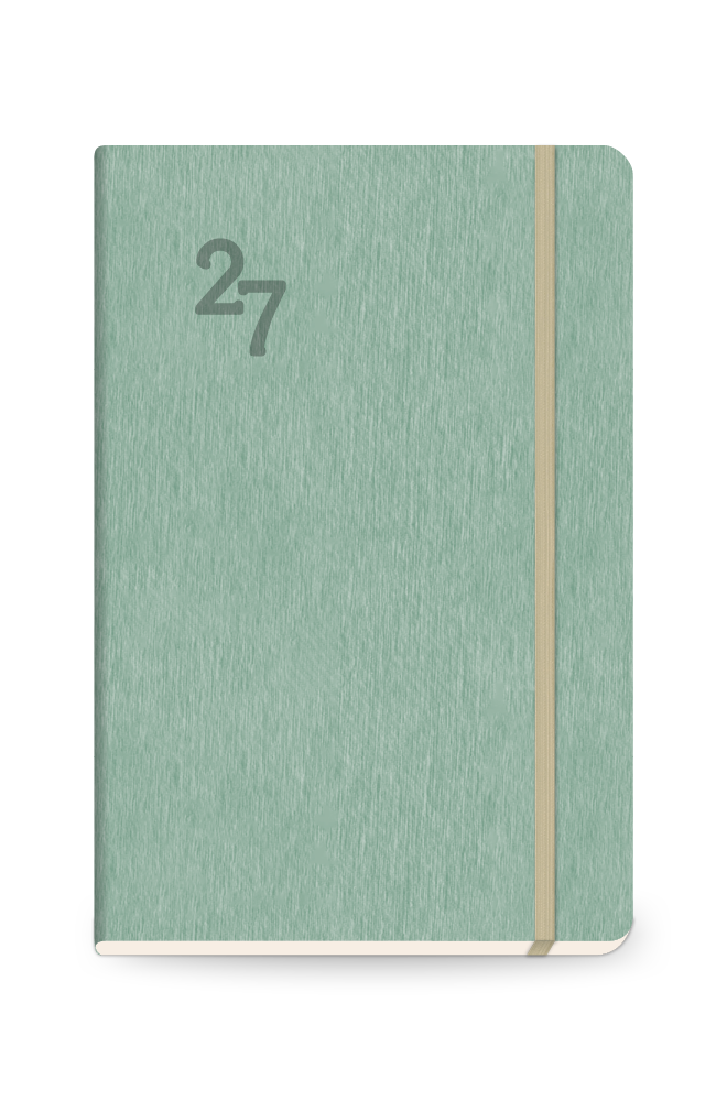 The Writing Fields - Ημερήσιο Ημερολόγιο Adorations 2027, Aqua 13.8x20.4 11.05903
