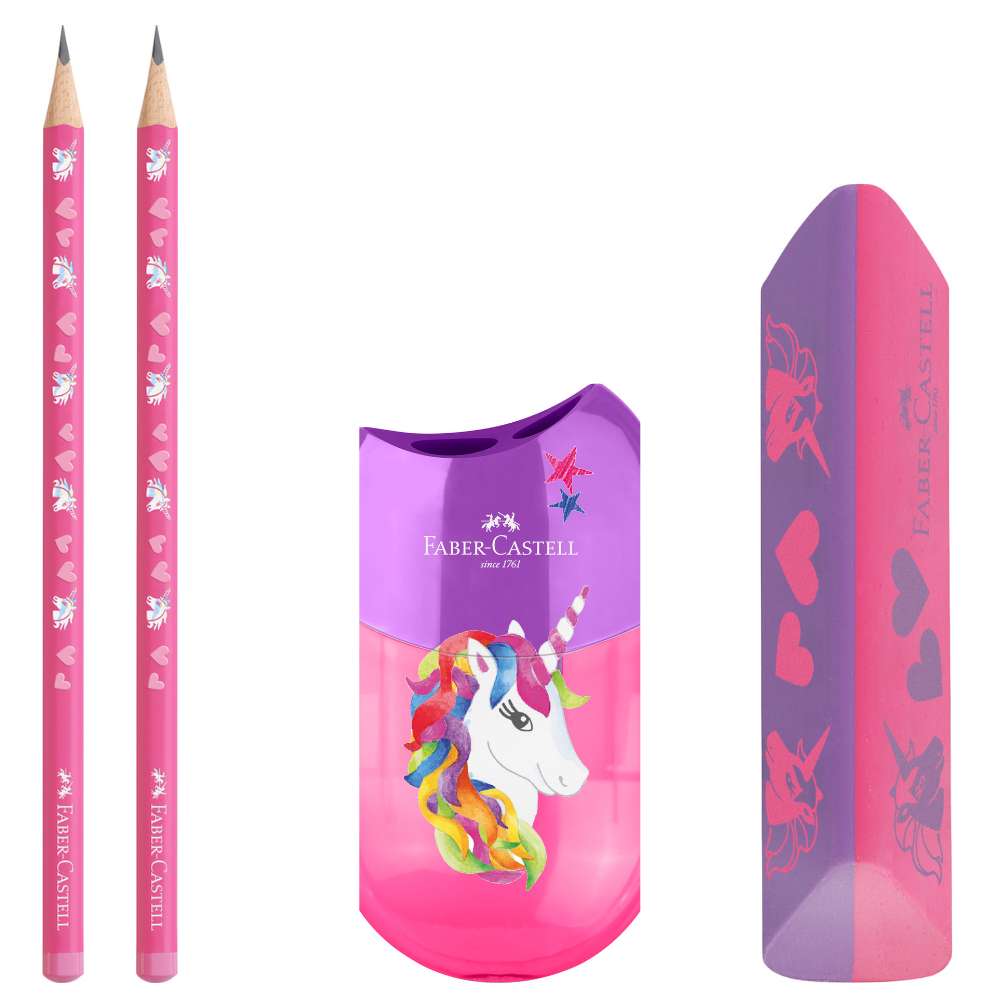 Faber Castell - Σετ Mολυβιών Unicorn 111518