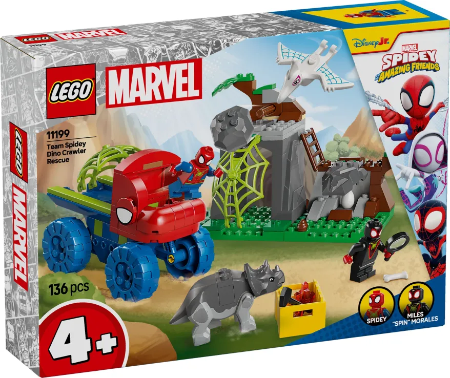 Lego Marvel - Super Heroes Team Spidey Dino Crawler Rescue 11199