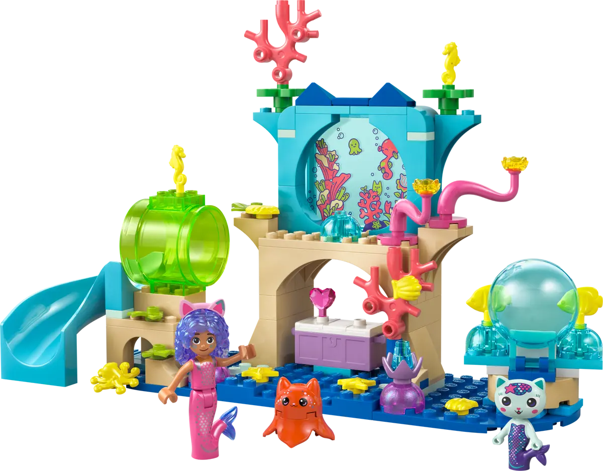 Lego Gabby΄s Dollhouse - Mermaid Gabby's Aquarium Adventure 11204 Lego Gabby΄s Dollhouse - Mermaid Gabby's Aquarium Adventure 11204