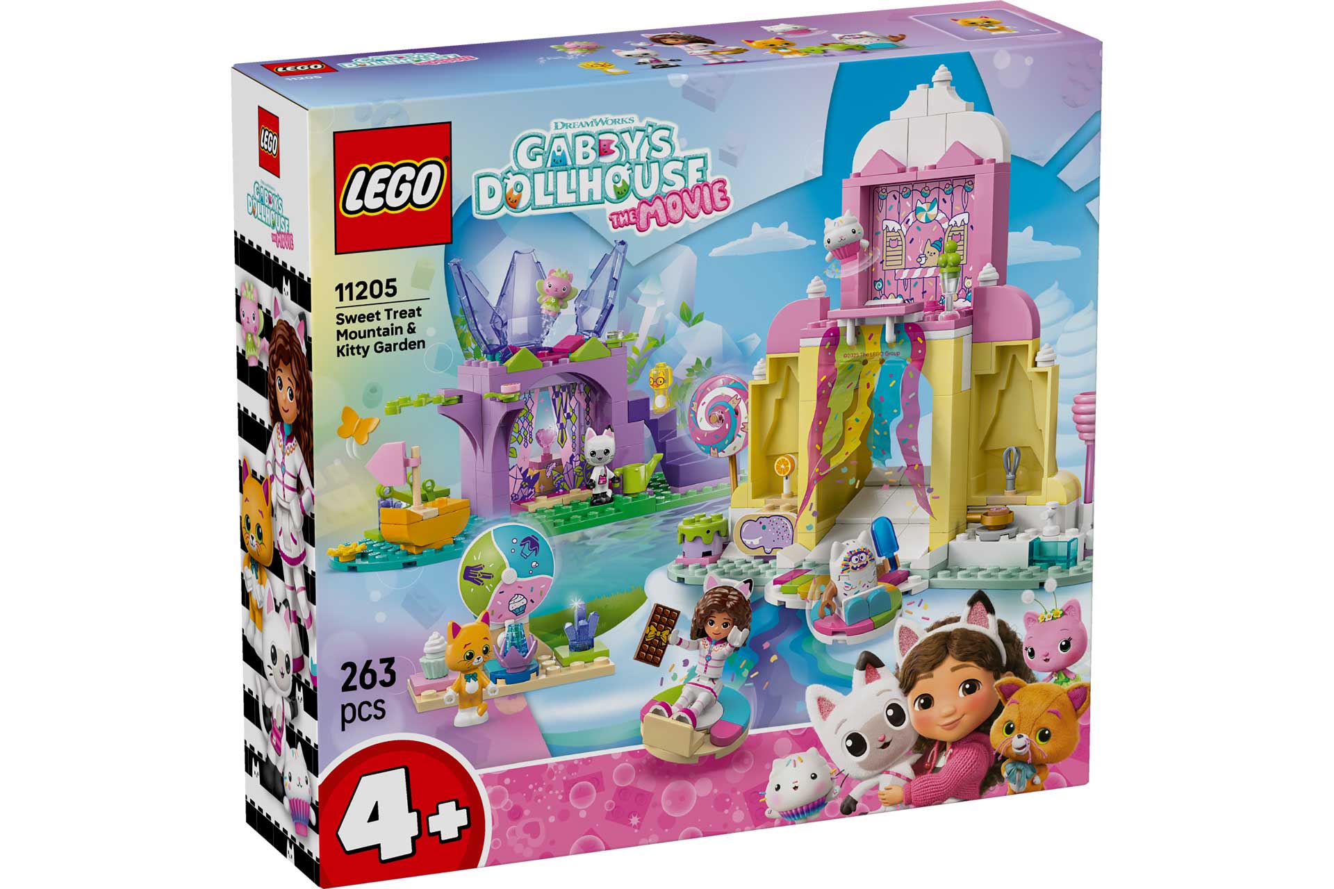 Lego Gabby΄s Dollhouse - Sweet Treat Mountain & Kitty Garden 11205 Lego Gabby΄s Dollhouse - Sweet Treat Mountain & Kitty Garden 11205
