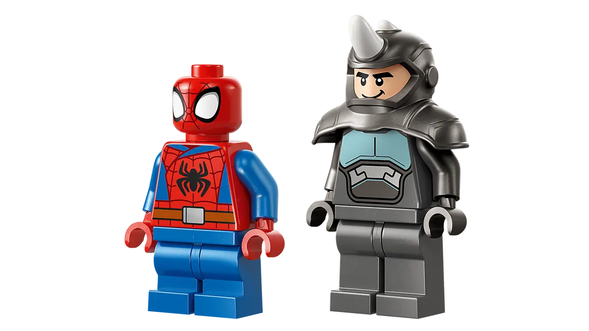 Lego Marvel - Spidey On His Motorcycle vs. Rhino 11206