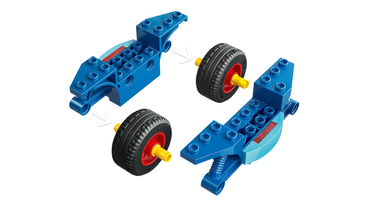 Lego Marvel - Spidey On His Motorcycle vs. Rhino 11206