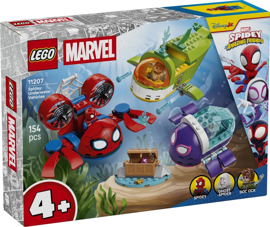 Lego Marvel - Spidey Underwater Vehicles 11207