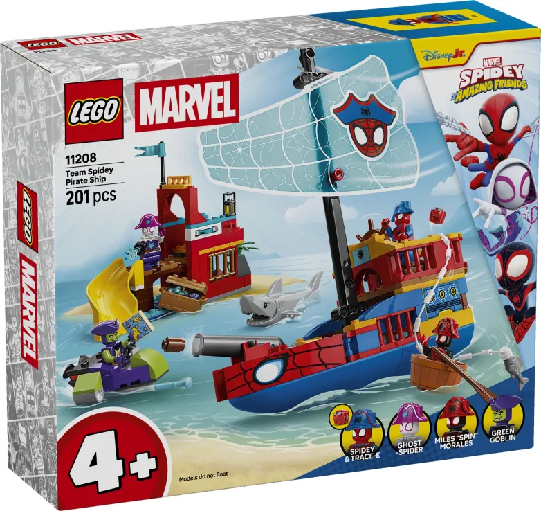 Lego Marvel - Team Spidey Pirate Ship 11208