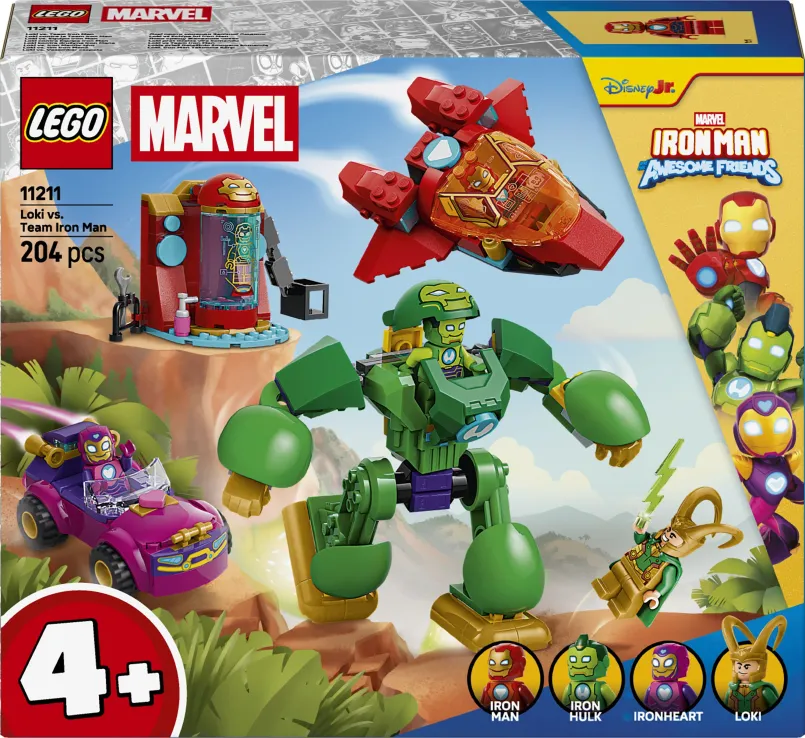 Lego Marvel - Iron Man And His Awesome Friends, Loki vs. Team Iron Man 11211