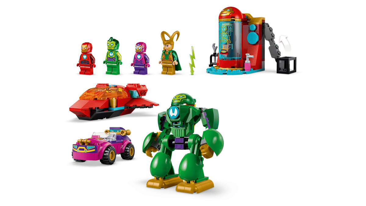 Lego Marvel - Iron Man And His Awesome Friends, Loki vs. Team Iron Man 11211