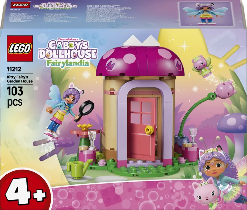 Lego Gabby΄s Dollhouse - Kitty Fairy's Garden House 11212