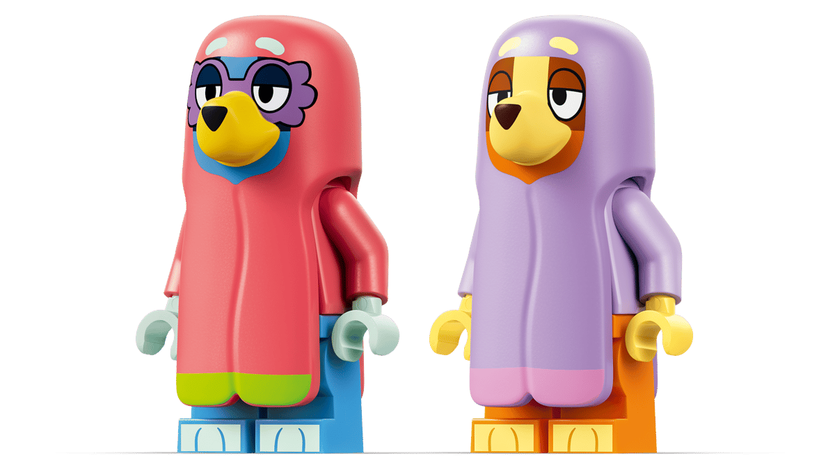Lego Bluey - Grannies With Bingo And Bluey 11216