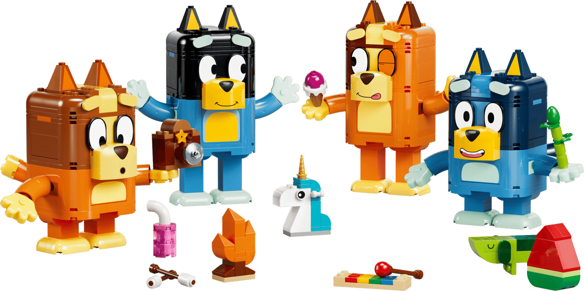 Lego Bluey - Brick-Built Bluey Family 11217