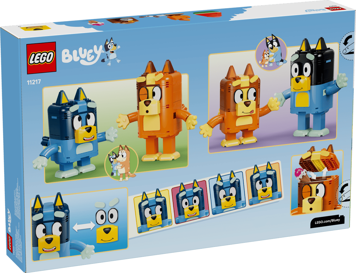 Lego Bluey - Brick-Built Bluey Family 11217
