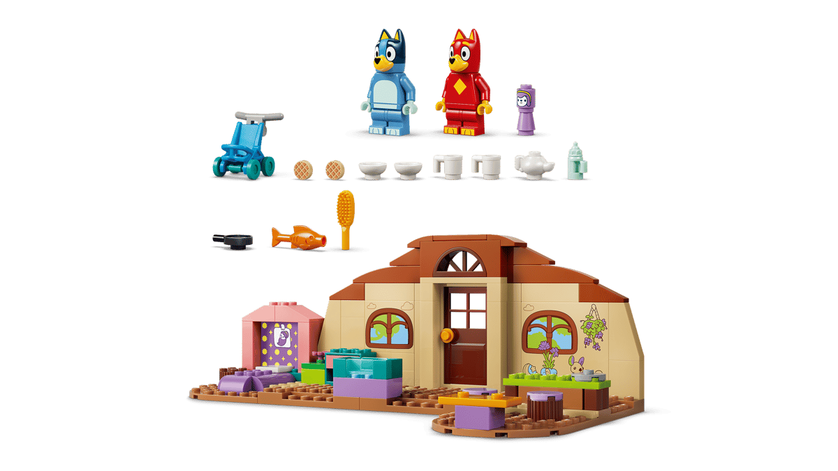 Lego Bluey - School With Rusty And Bluey 11221