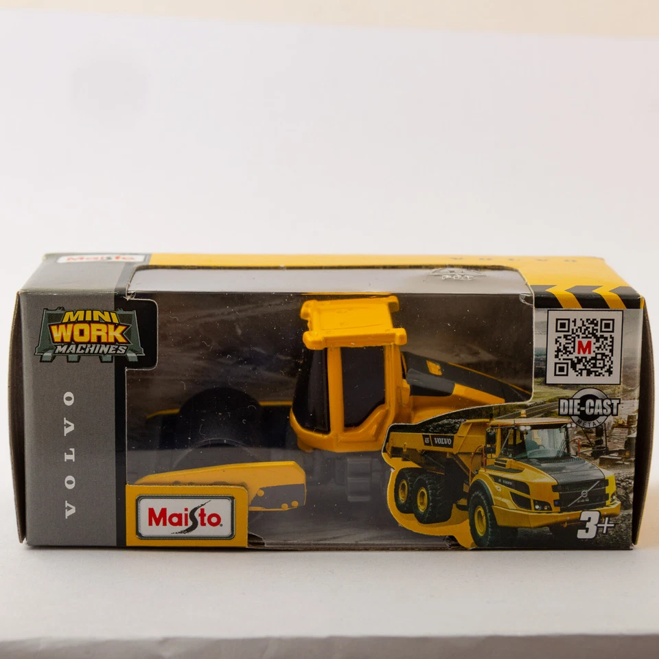Maisto - Mini Work Machines Volvo, Compactor 11364