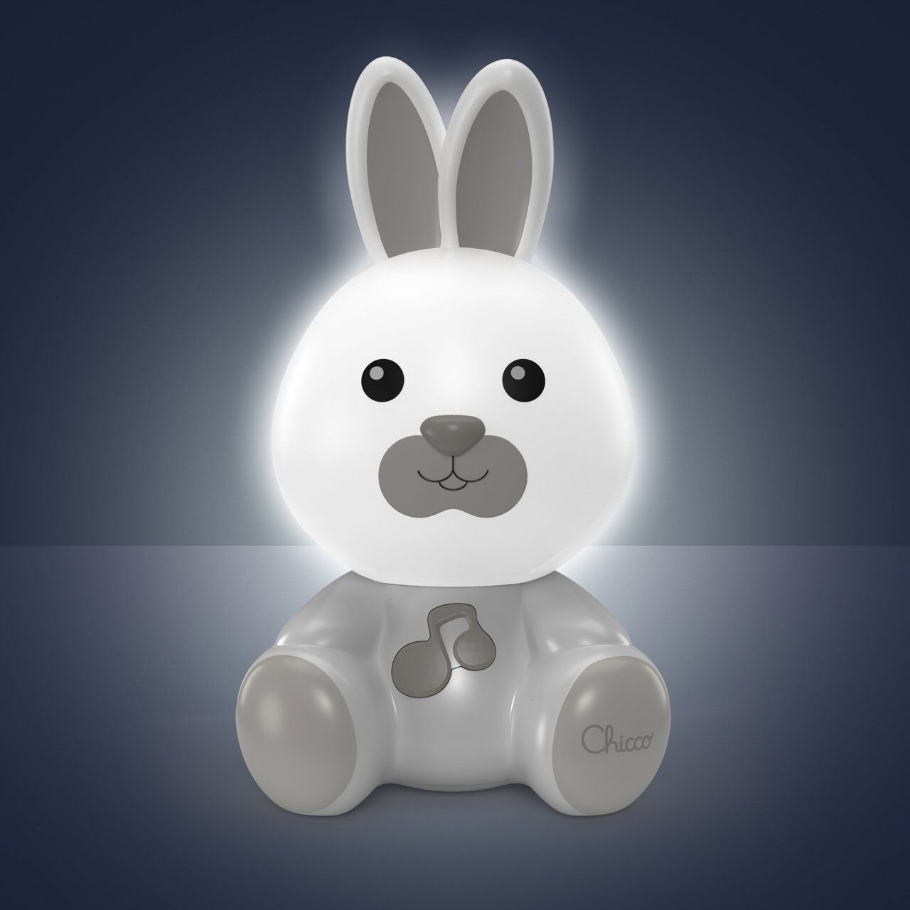Chicco - Βρεφικό Φωτάκι Νυκτός Λαγουδάκι με Μελωδία 11456