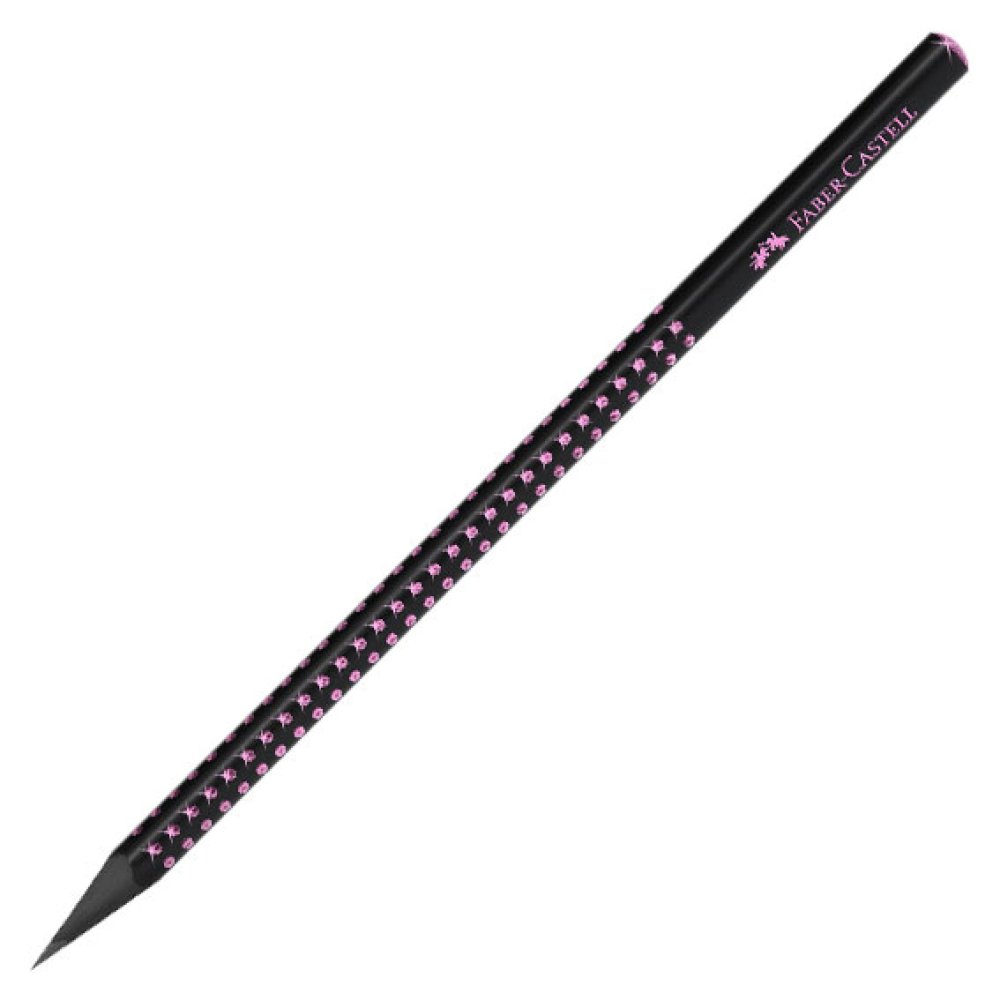 Faber Castell - Μολύβι Sparkle II Grip Midnight Ροζ 118258
