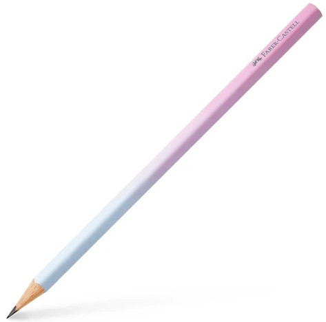Faber Castell - Μολύβι Τριγωνικό B, Flow, Blushing Sky 118402