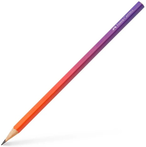 Faber Castell - Μολύβι Τριγωνικό B, Flow, Punchy Melon 118404