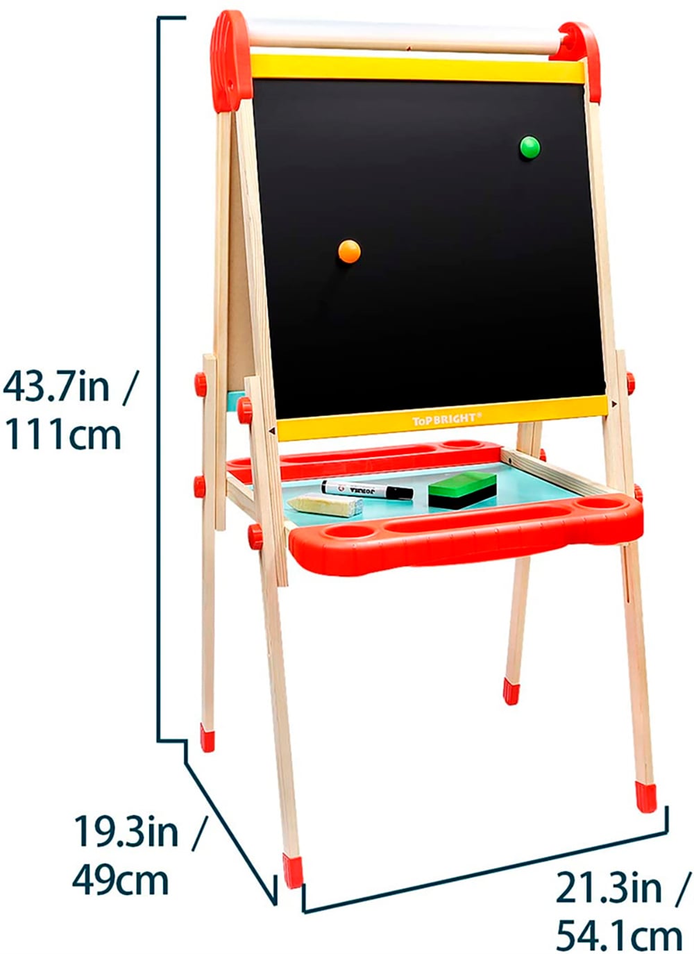 Top Bright - Deluxe Standing Art Easel 120387