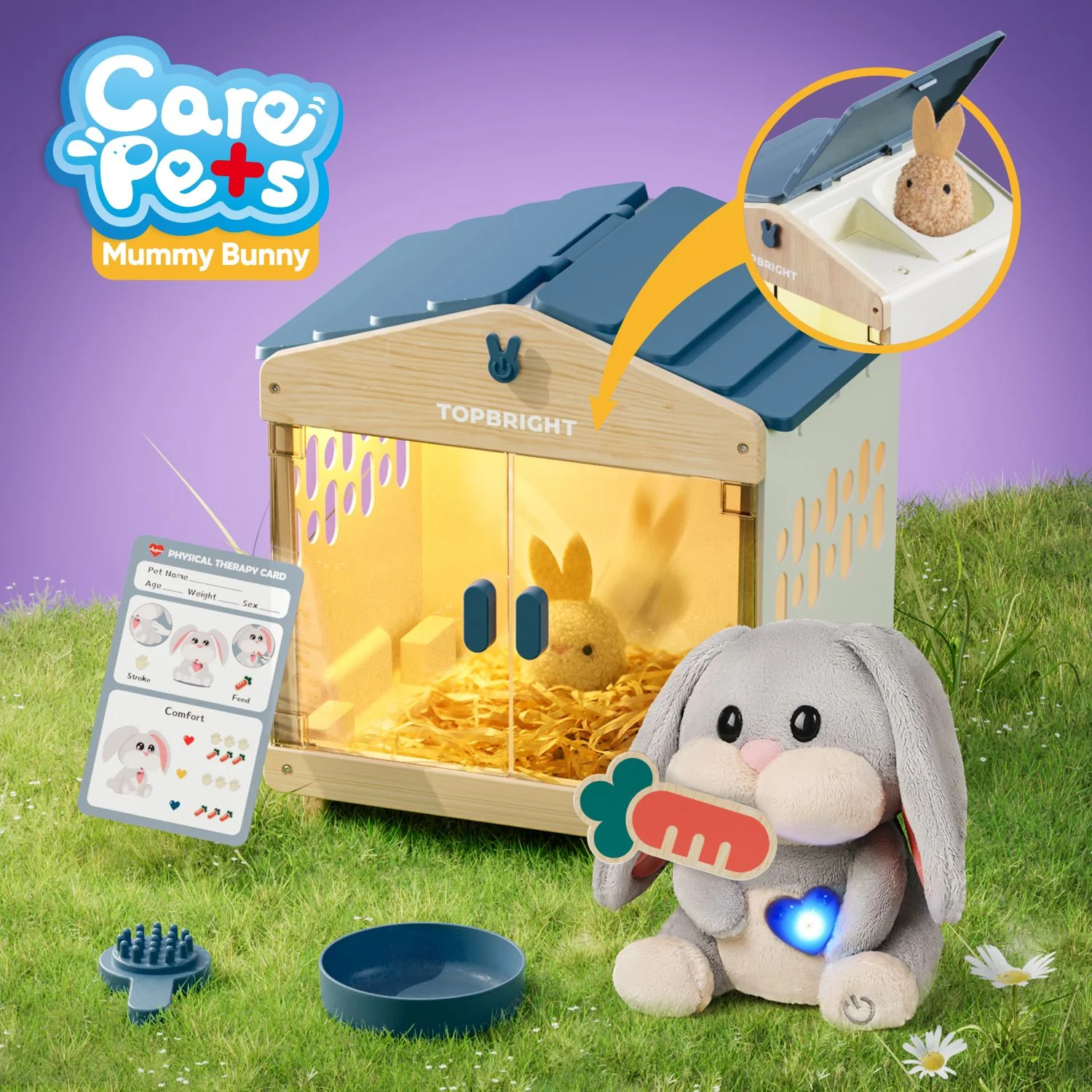 Top Bright - Care Pets, Mummy Bunny 121172