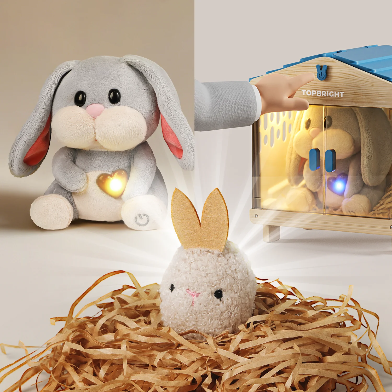 Top Bright - Care Pets, Mummy Bunny 121172