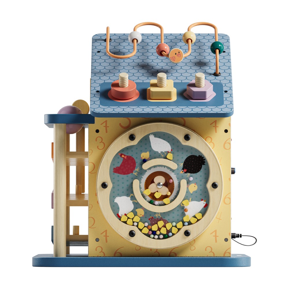 Top Bright - Εκπαιδευτικός Κύβος Δραστηριοτήτων Activity House 12-in-1 121173