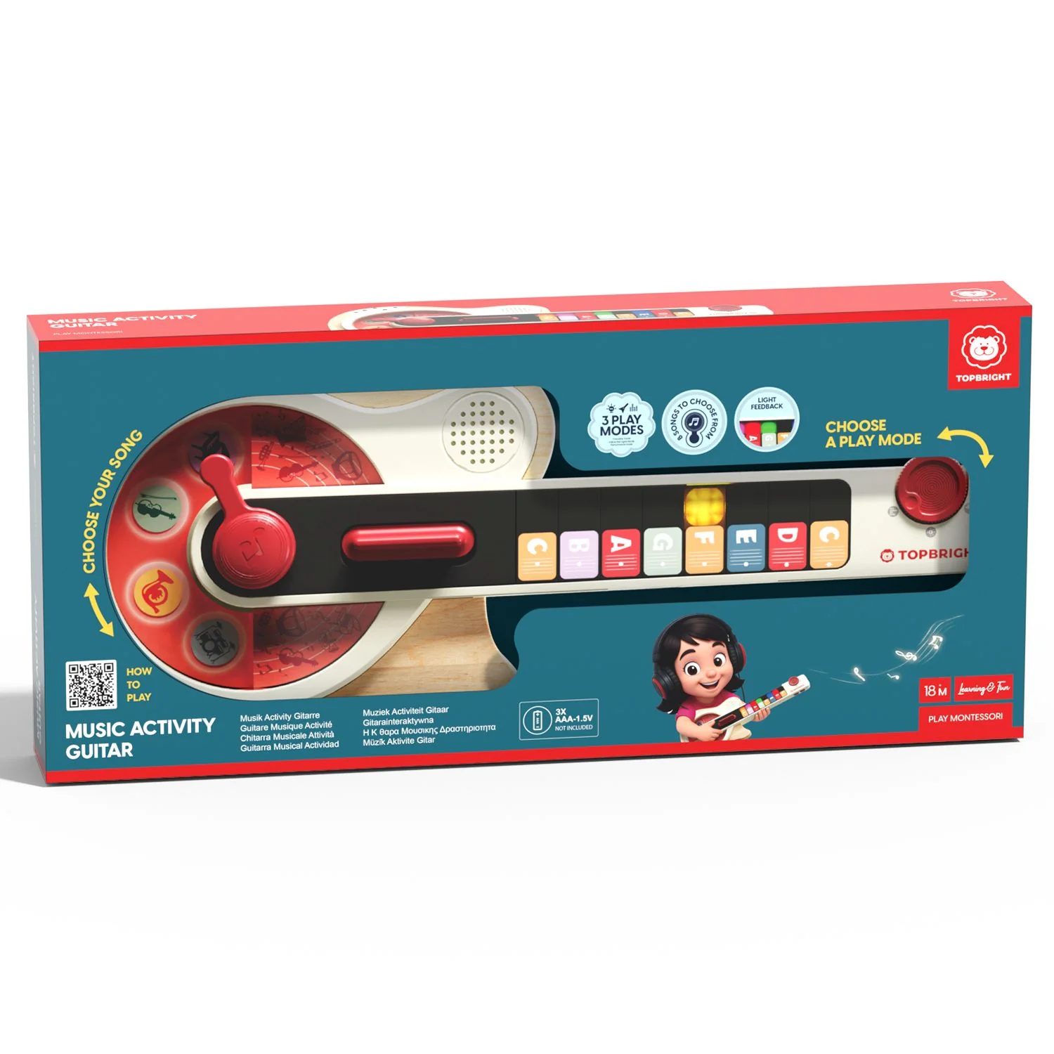 Top Bright - Music Activity Guitar 121238