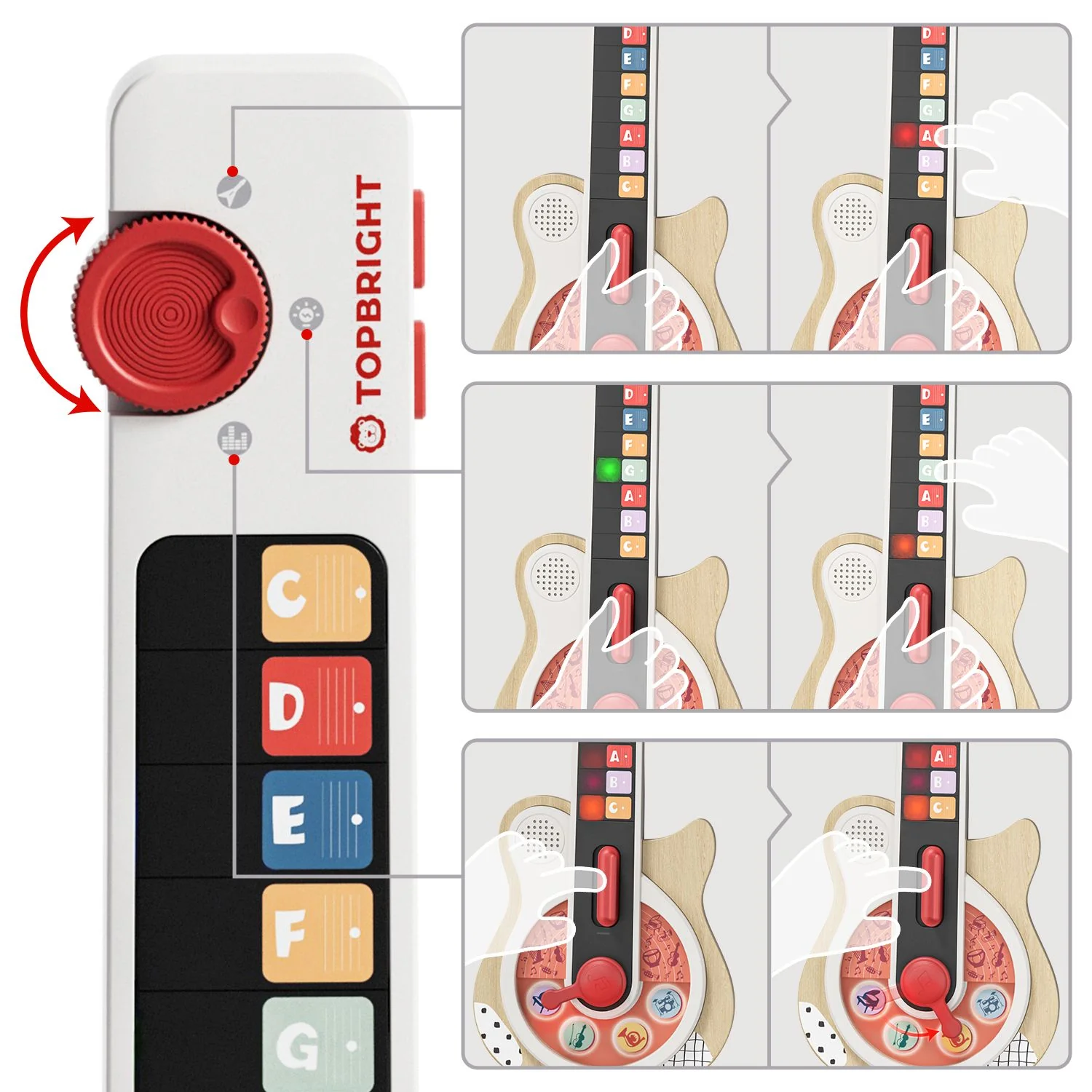 Top Bright - Music Activity Guitar 121238