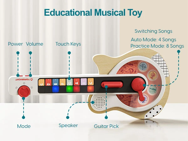 Top Bright - Music Activity Guitar 121238