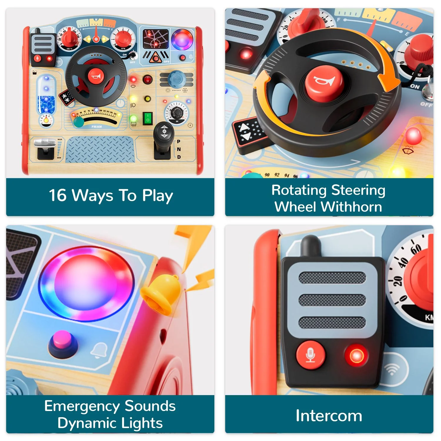 Top Bright - Busy Board Firefighter 121302