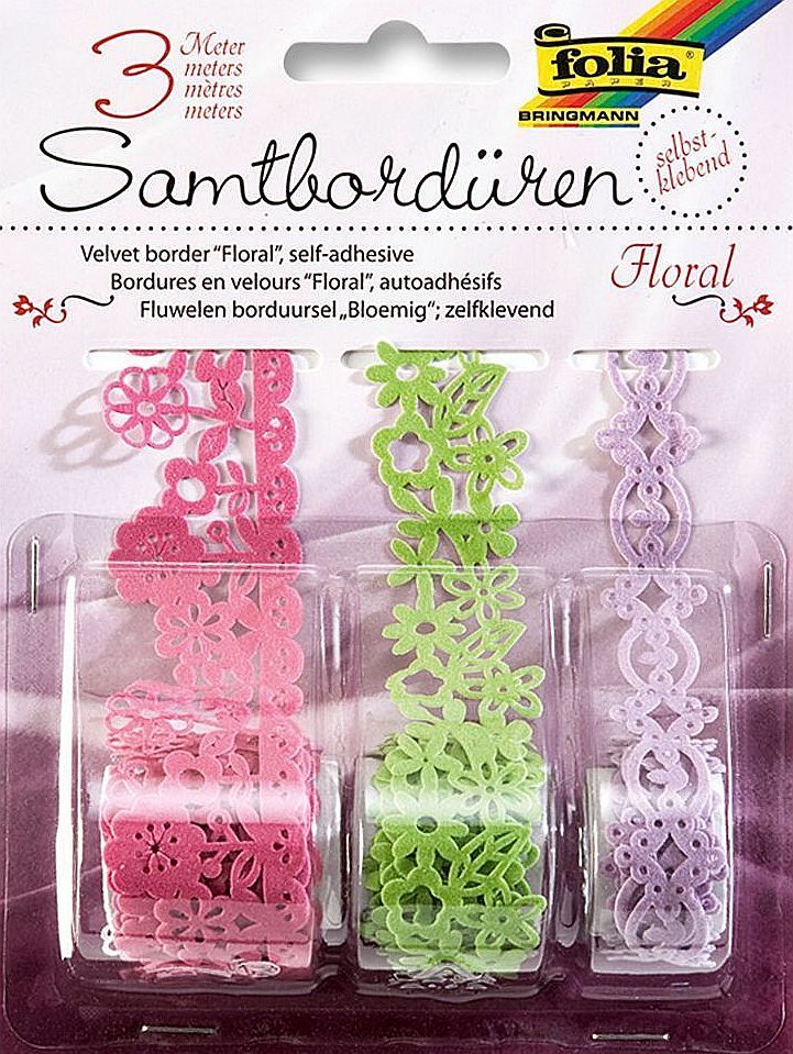 Folia - Αυτοκόλλητες Δαντέλες, Floral 12703