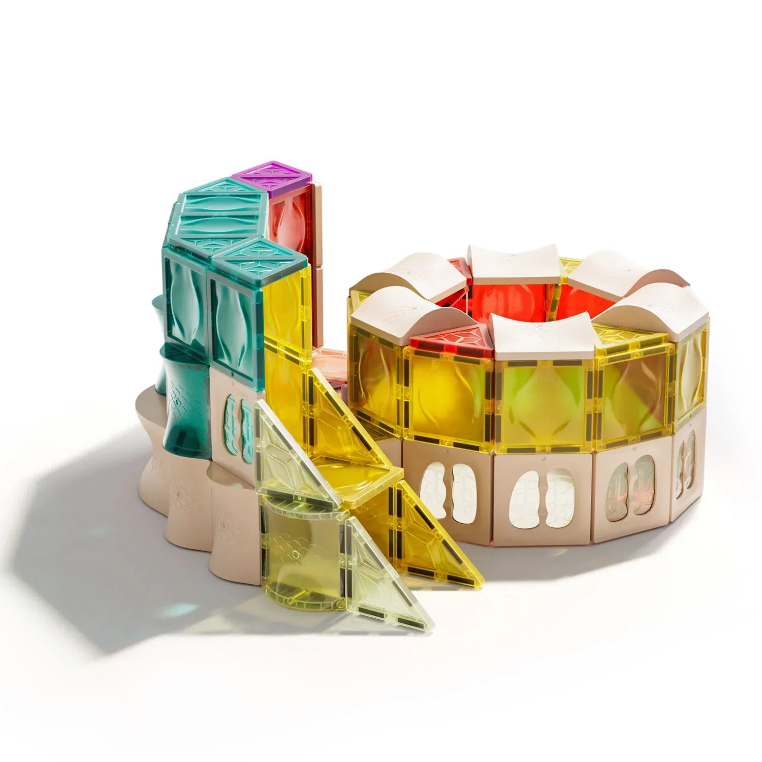 Top Bright - Σετ Κατασκευής Με Μαγνητικά Πλακίδια 64τεμ. 129226