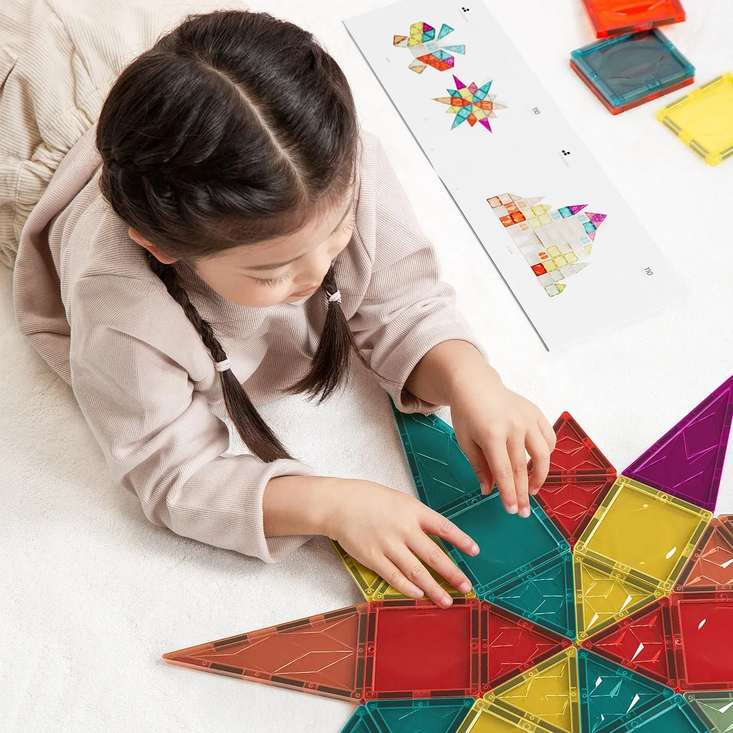 Top Bright - Σετ Κατασκευής Με Μαγνητικά Πλακίδια 64τεμ. 129226