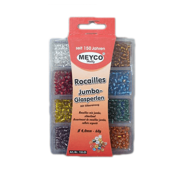 Meyco - Σετ Χάντρες Mix 60gr 4mm 132-25