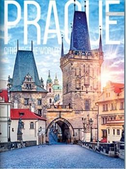 Ilijanum - Τετράδιο Ριγέ Καρφίτσα A5 15Χ21εκ. 52φ. Cities Of The World, Prague 132.0447
