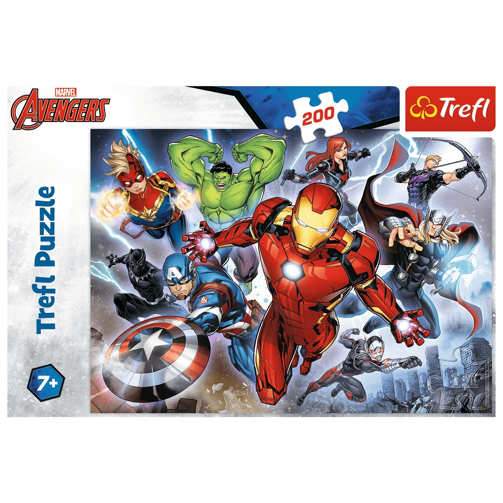 Trefl - Puzzle, Mighty Avengers 200 pcs 13260