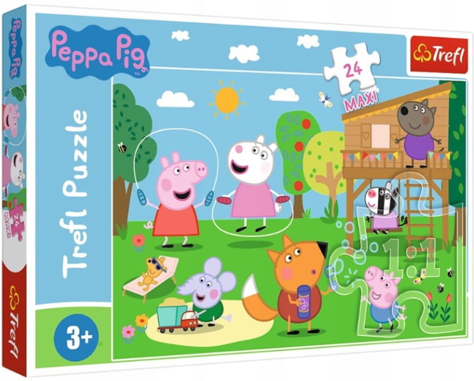 Trefl - Puzzle Maxi, Peppa Pig 24 Pcs 14342 Trefl - Puzzle Maxi, Peppa Pig 24 Pcs 14342