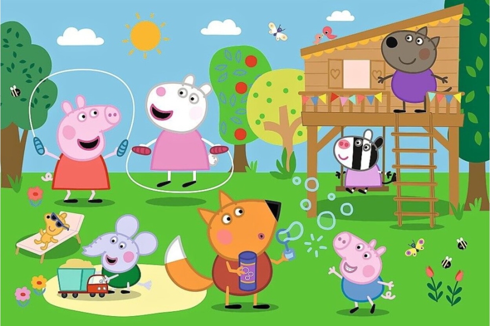 Trefl - Puzzle Maxi, Peppa Pig 24 Pcs 14342 Trefl - Puzzle Maxi, Peppa Pig 24 Pcs 14342