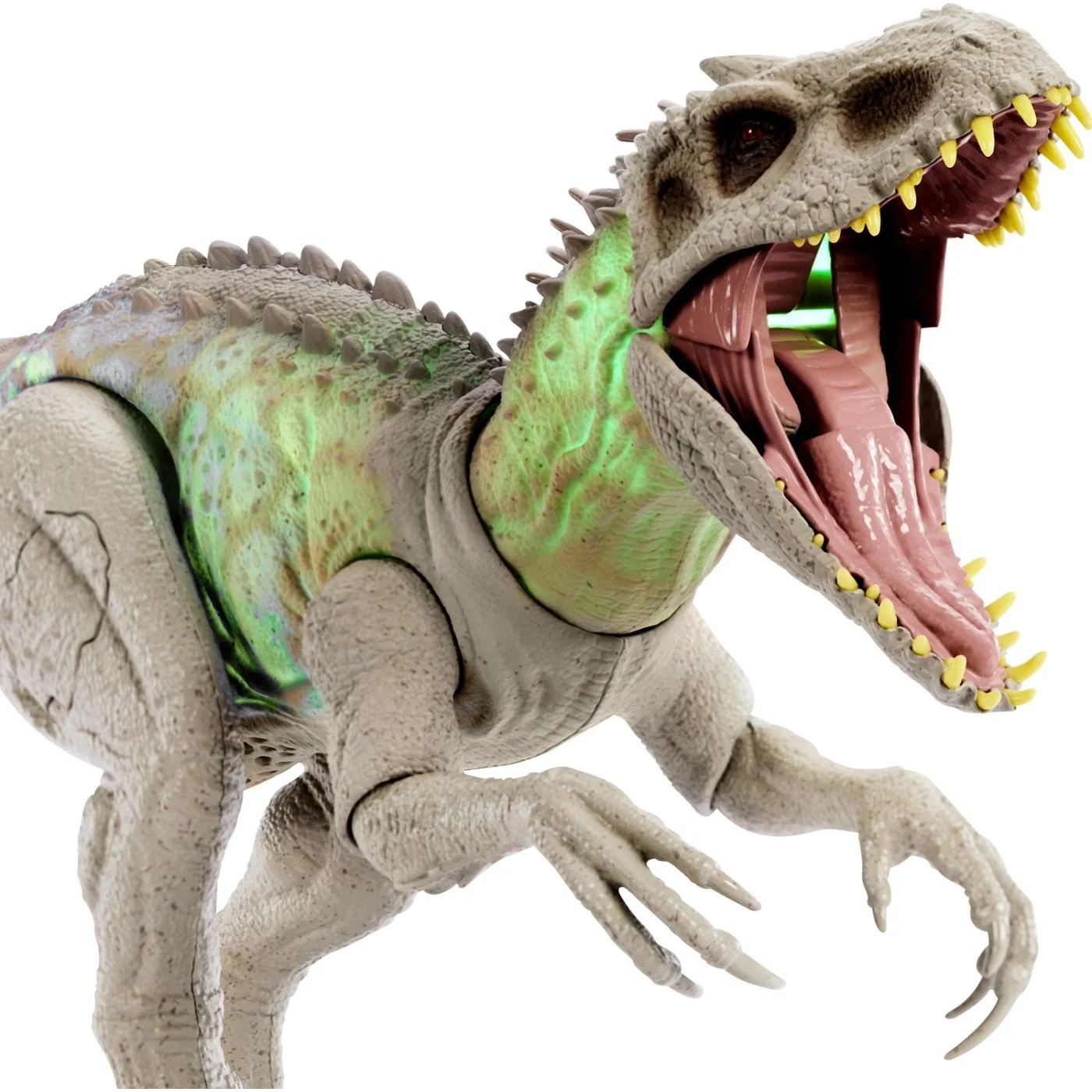 Mattel Jurassic World - Indominus Rex , Φιγούρα Δράσης Με Φώτα, Ήχο Και Κίνηση HNT63