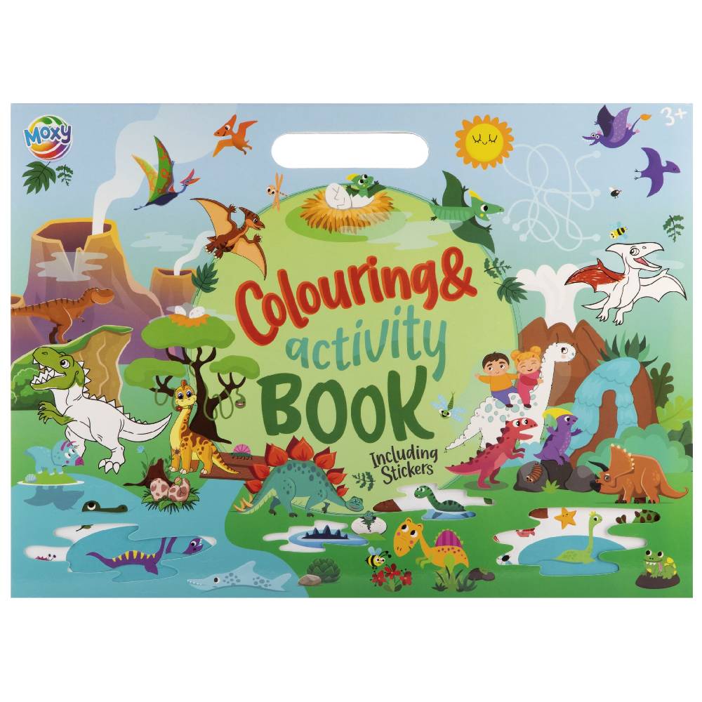 Moxy - Colouring & Activity Book, Dino 150145