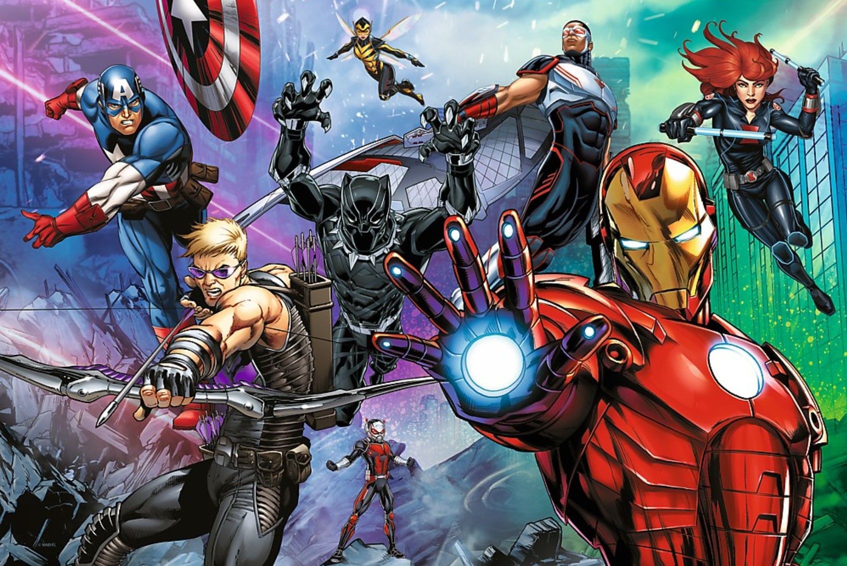 Trefl - Puzzle  Always Ready Heroes Avengers 160 Pcs 15424