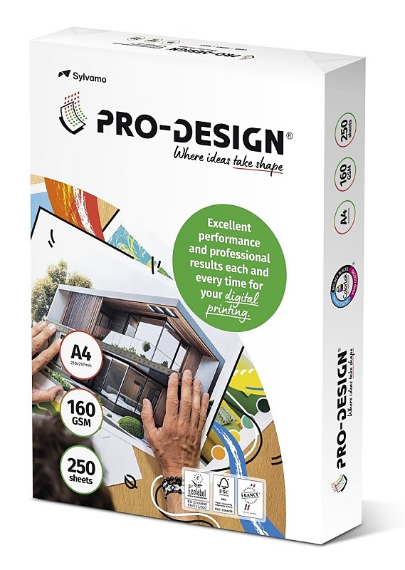 Sylvamo - Χαρτί Εκτύπωσης Pro Design, White A4 160gr 250 Φύλλα (1 Δεσμίδα) 15483
