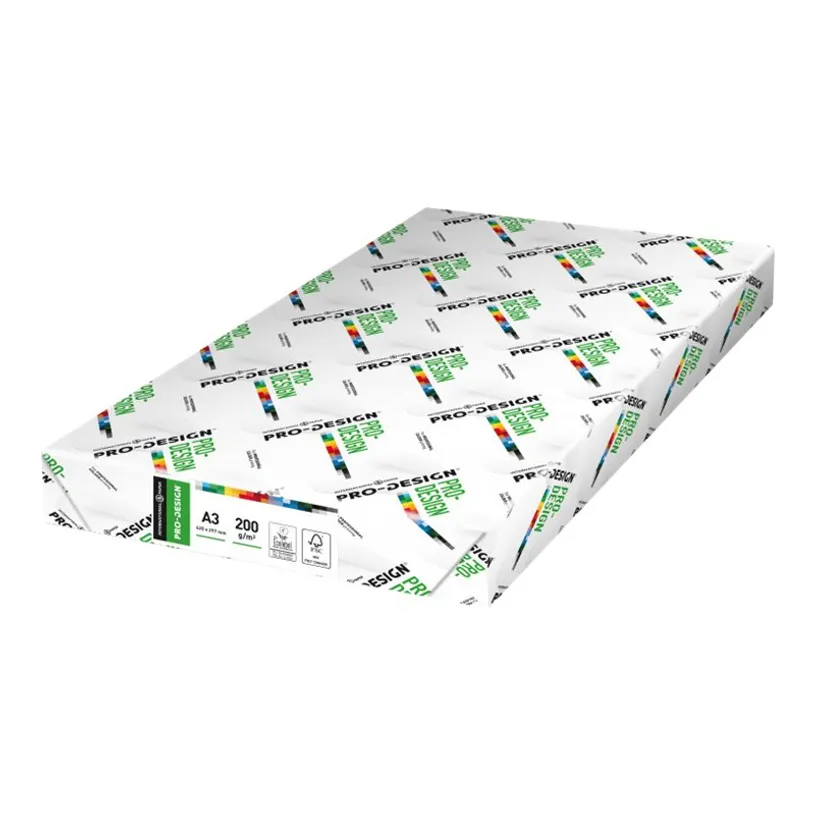 Sylvamo - Χαρτί Εκτύπωσης Pro-Design Λευκό A3 200gr 250 Φύλλα (1 Δεσμίδα) 15501