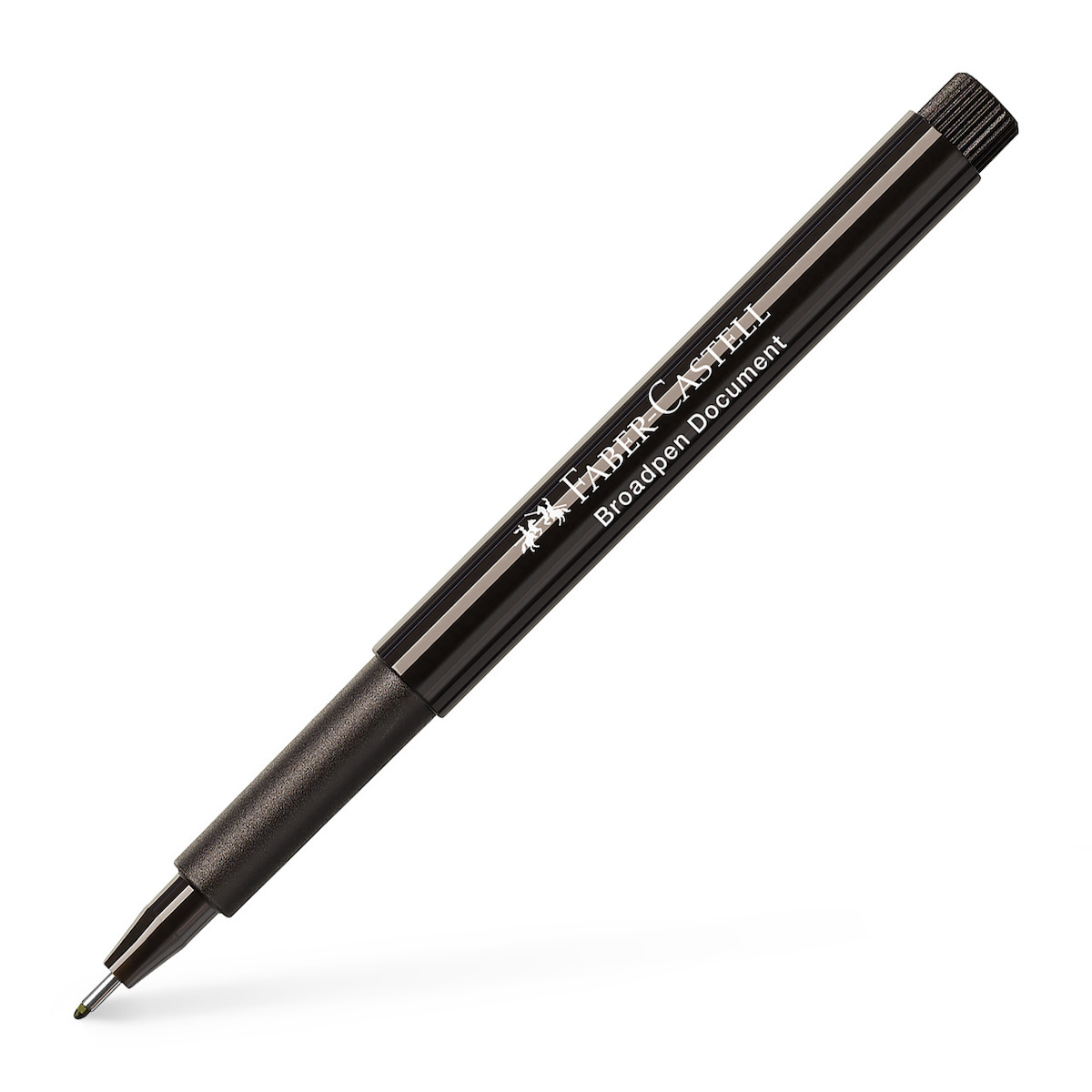 Faber Castell - Μαρκαδοράκι BroadPen Document 0.8 Μαύρο 155499
