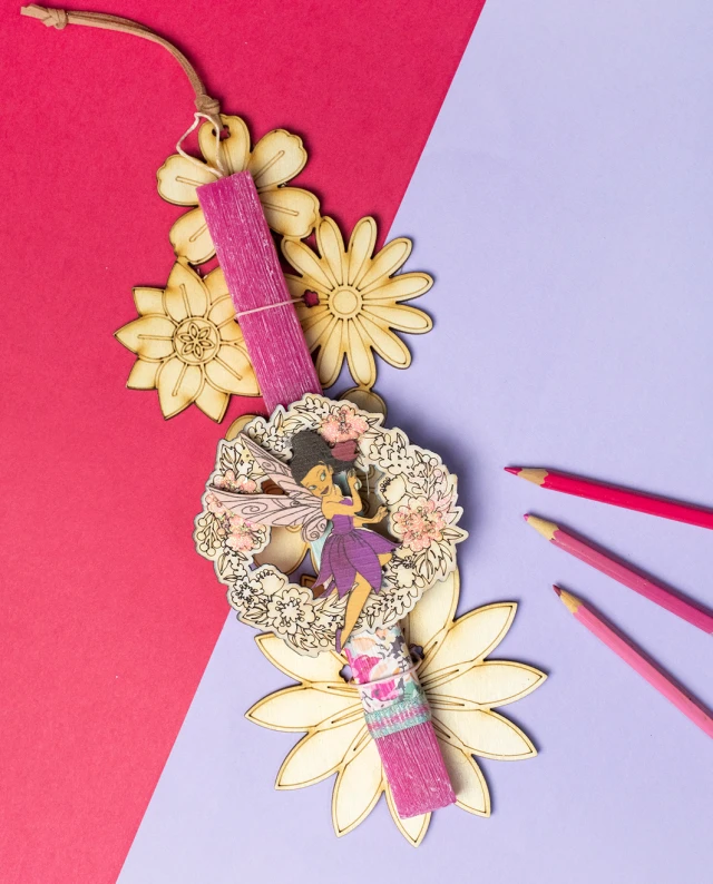 Life Likes - Λαμπάδα Νεράιδα Λουλουδιών Σε Κουτί 2354