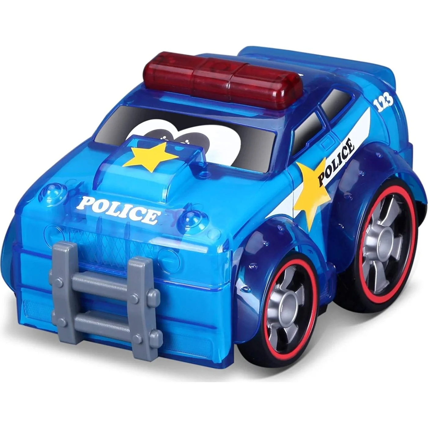 Bburago - Αυτοκινητάκι Push & Glow Police Car 16-89004