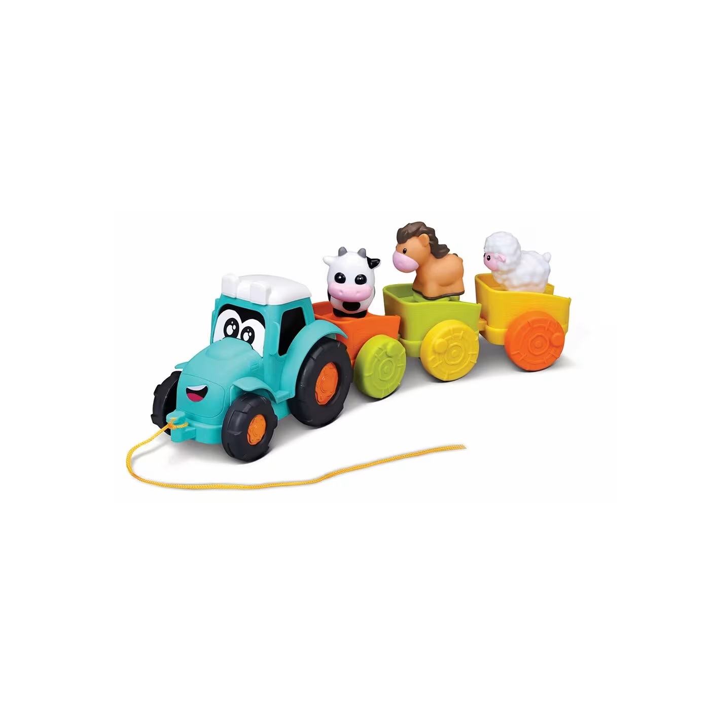 Bburago - Pull Along, Farm Tractor 16-89027