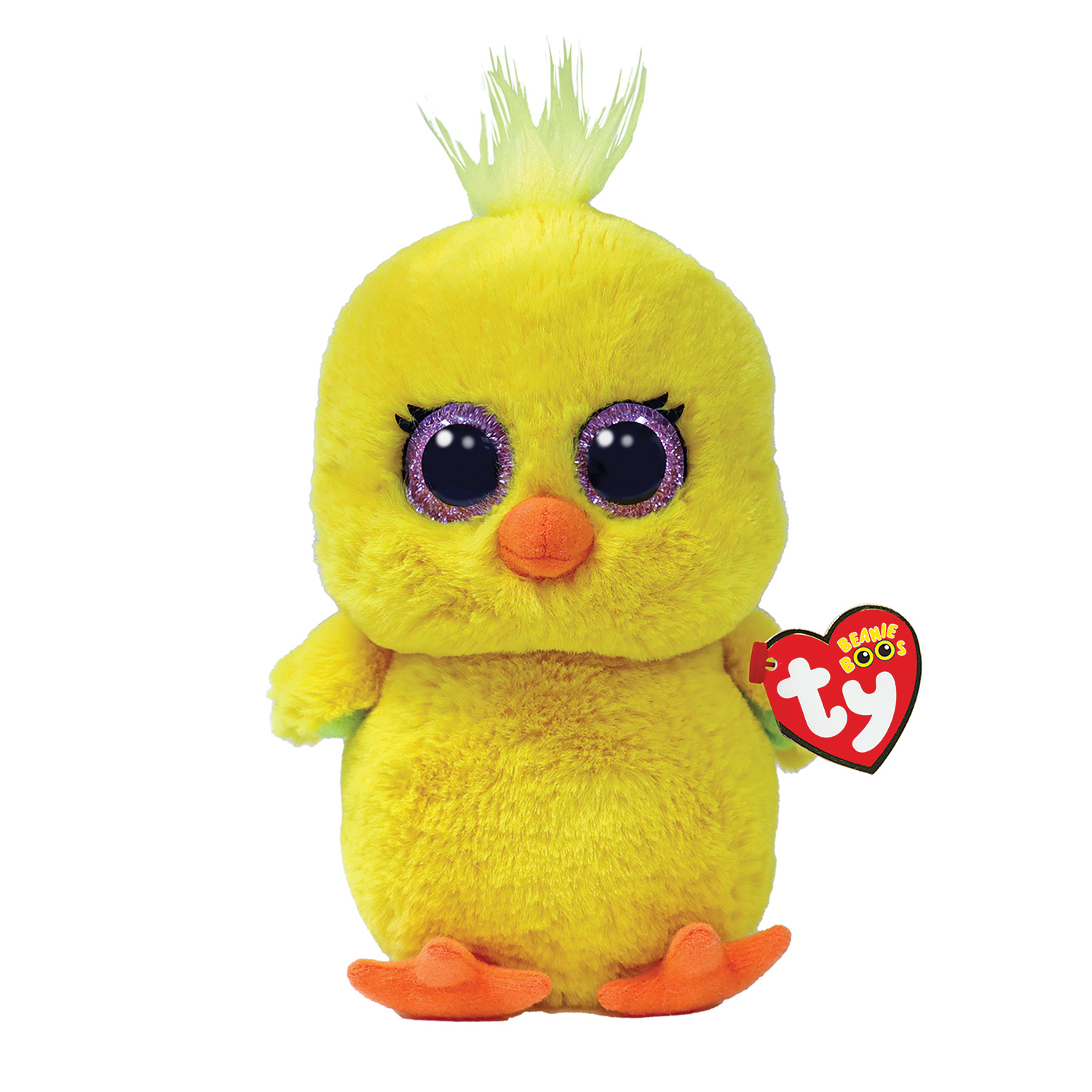 TY - Beanie Boos , Χνουδωτό Κοτοπουλάκι Κίτρινο 15εκ 1607-37399