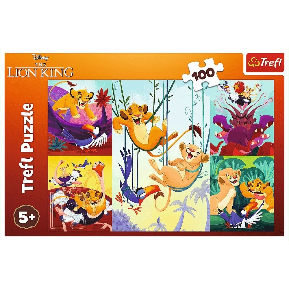 Trefl - Puzzle Lion King 100 Pcs 16478