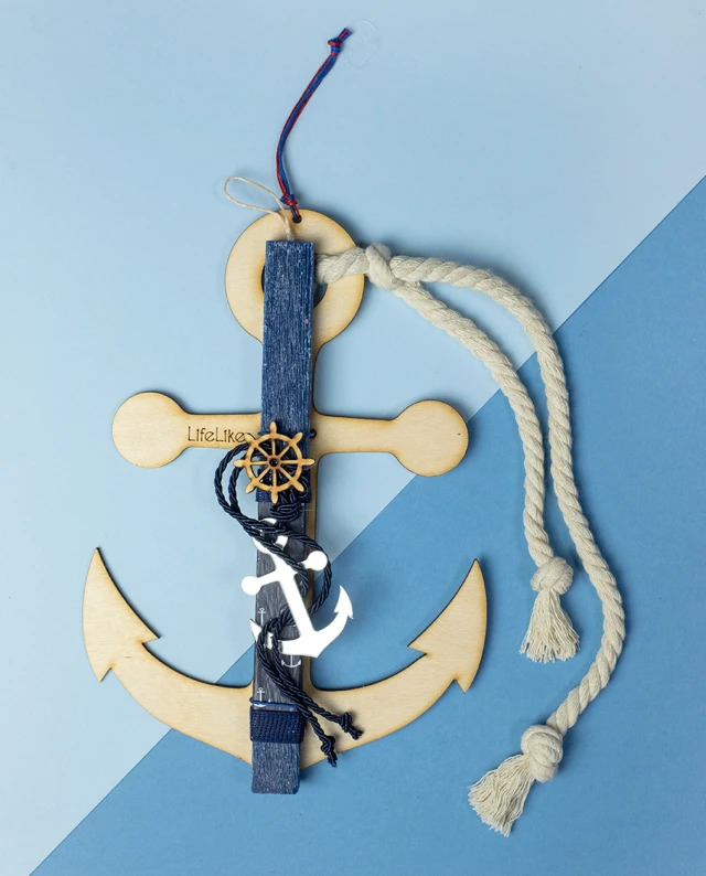 Life Likes - Λαμπάδα Άγκυρα Σε Κουτί 2411