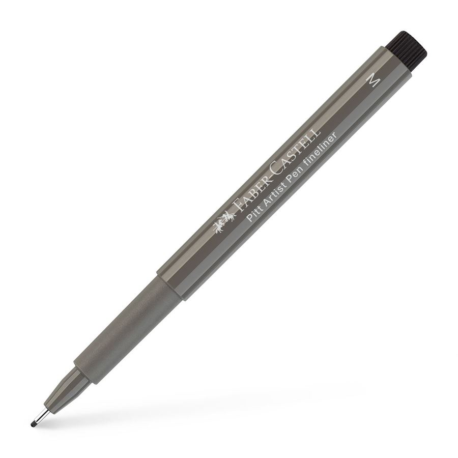 Faber Castell - Pitt Artist Pen Fineliner Medium, Warm Grey IV (273) 167373